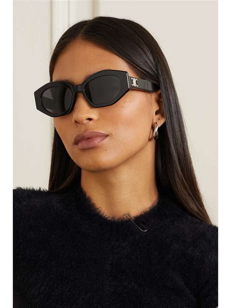 Celine Triomphe CL40269U Cat Eye Sunglasses 